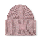 Square Smiley Wool Knitted Winter Hat shopify