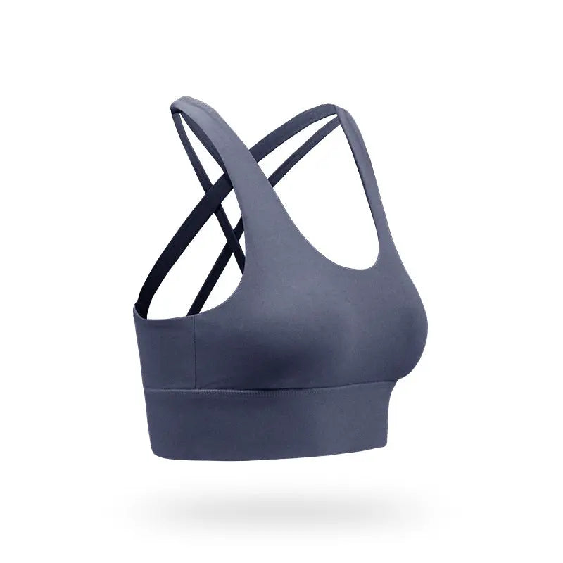 Cross Back Sports Bra shopify