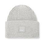 Square Smiley Wool Knitted Winter Hat shopify