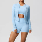A three-piece yoga fitness shopify
