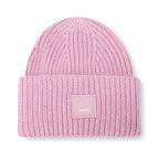 Square Smiley Wool Knitted Winter Hat shopify