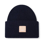 Square Smiley Wool Knitted Winter Hat shopify
