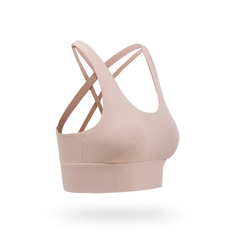 Cross Back Sports Bra shopify