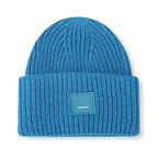Square Smiley Wool Knitted Winter Hat shopify