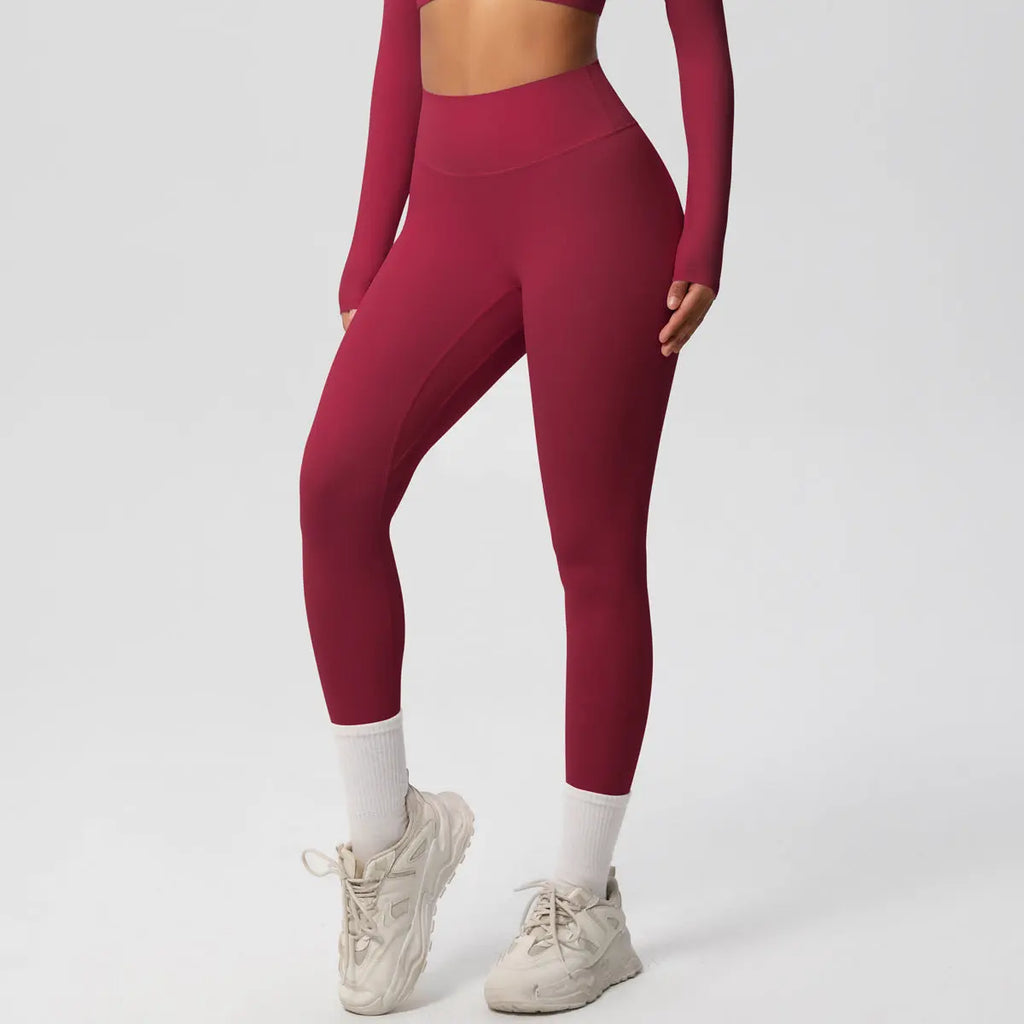 Women's Yoga Pants and Sports Top Set shopify