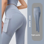 Womens Yoga Pants with Mesh Pockets shopify