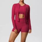 A three-piece yoga fitness shopify