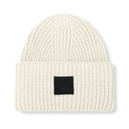 Square Smiley Wool Knitted Winter Hat shopify